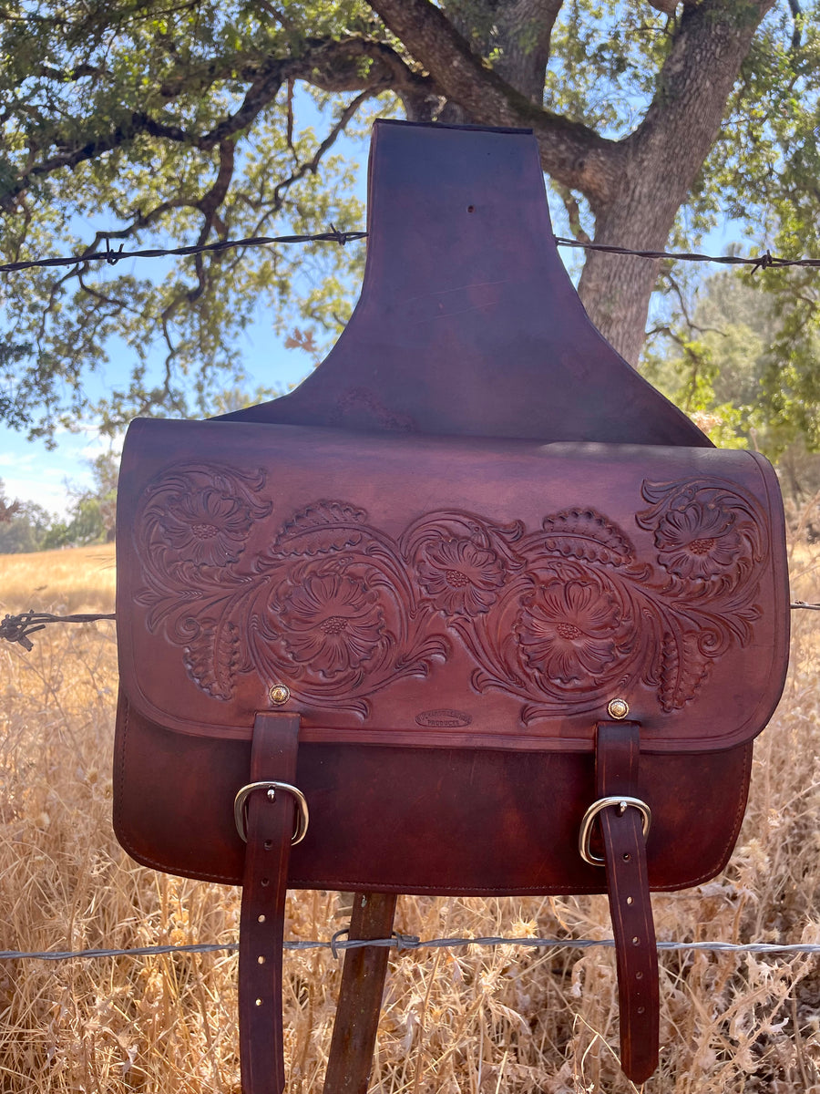 Leather Saddle Bags Large – Buckaroo Leather Products