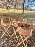 Leather Director Chair,  Hermann Oak® Leather