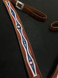 The Patriot Headstall and Breast Collar Set, Hermann Oak® Leather