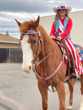 The Patriot Headstall and Breast Collar Set, Hermann Oak® Leather