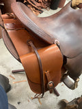 Leather Saddle Bags medium