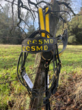 Custom mounted Police tack Headstall & Breast Collar