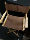 Leather Director Chair