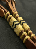Slide Ear headstall with Rawhide Accents