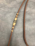 Roping Trail Rein with Rawhide Braiding
