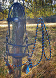 Black Beauty Sidepull with Silver