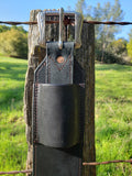 Golden Bridle Leather Flank Cinch