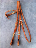 Rawhide Tassel Style Western Headstall