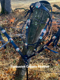 Big Cactus Headstall, Hermann Oak® Leather