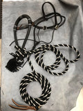 Bosal Rawhide Vaquero Style- Soft Nose 2-Tone