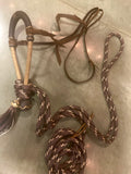 Bosal Hanger Cowboy Knot Browband style,  Hermann Oak® Leather
