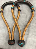 Bosal Rawhide Vaquero Style- Soft Nose 2-Tone
