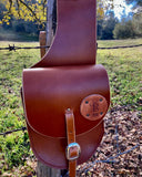 Leather Saddle Bags medium