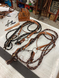 Vintage 3-Scallop Browband Bridle Set