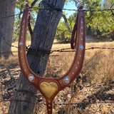 Breast Collar the Big Mesa, Hermann Oak® Leather
