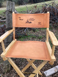 Leather Director Chair