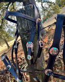 Copper Star Headstall