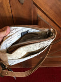 Cowhide Saddle Bag style cross body bag