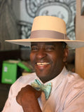 Buckaroo Punchy Palm Rancher Hat with Ribbon