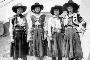 Fashions of the Old West Cowgirl