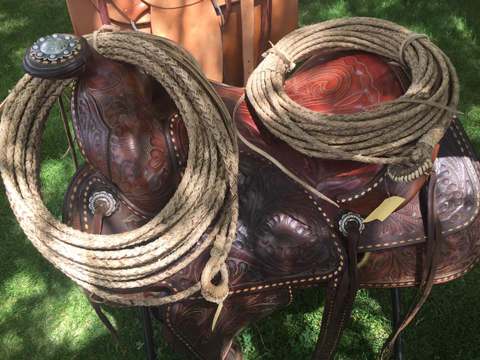 Leather Riata Rope The Rawhide Reata - A Work of Art – Buckaroo Leather Products