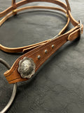 Cowboy Mecate Snaffle Bridle Set