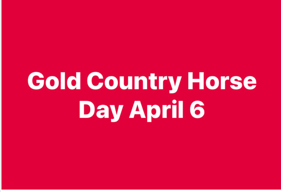 Tickets Gold Country Horse Day