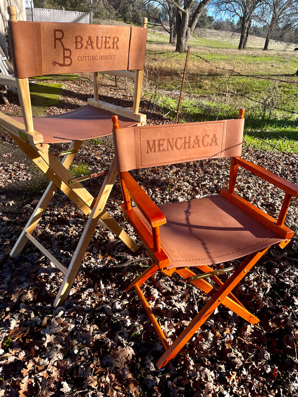 Vintage gold discount medal directors chair