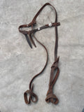 Bosal Hanger Cowboy Knot Browband style,  Hermann Oak® Leather
