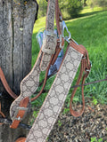 Gucci style Buckaroo Signature Headstall Set