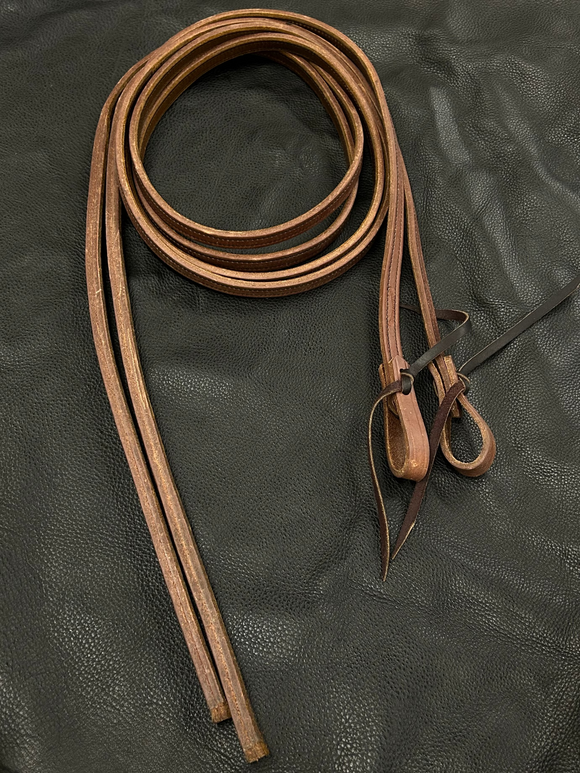 Lined Ultimate Split Reins, Weighted at Popper-End