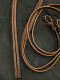 Lined Ultimate Split Reins, Weighted at Popper-End