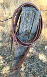 Lined Ultimate Split Reins, Weighted at Popper-End