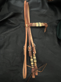 Harness Knotbrow Headstall w/ Rawhide Braiding