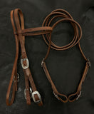 Horse Headstall Bridle/Adjustable Rein Set