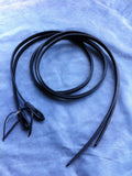  Leather Split Reins Black Harness 
