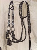 BlackMecate Snaffle Bridle Set Made is USA