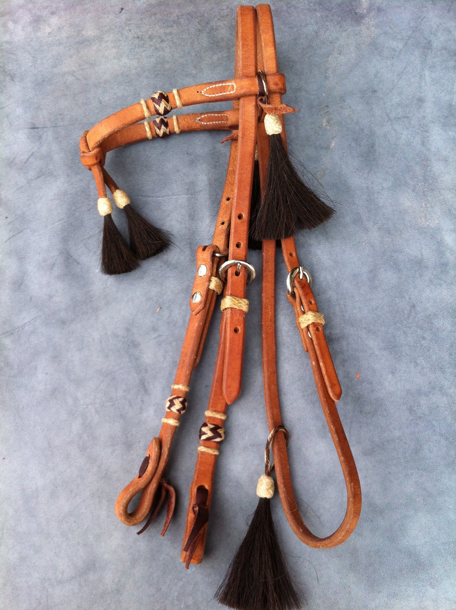 67BH Hilason Western Horse Headstall Bridle American Leather 67BH Hilason Western Horse Headstall Bridle American Leather