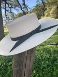 Buckaroo Punchy Palm Rancher Hat with Ribbon