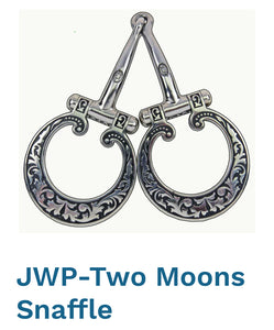 Snaffle Engraved Two Moons