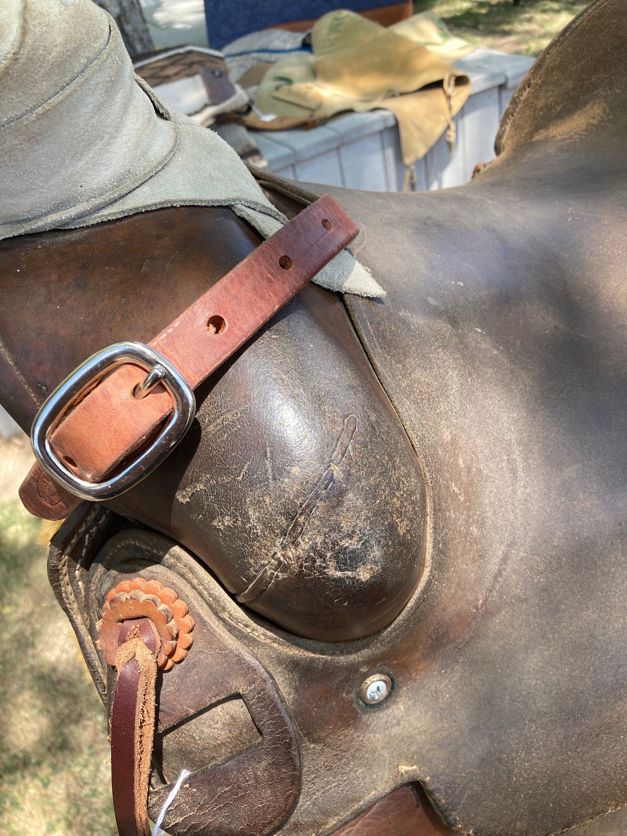 Handmade Leather Saddle Gear | Buckaroo Leather – Tagged 