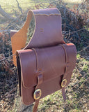 Leather Saddle Bags medium