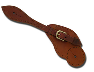 Cowboy Style Spur Strap w/ Fancy Stitching SS708