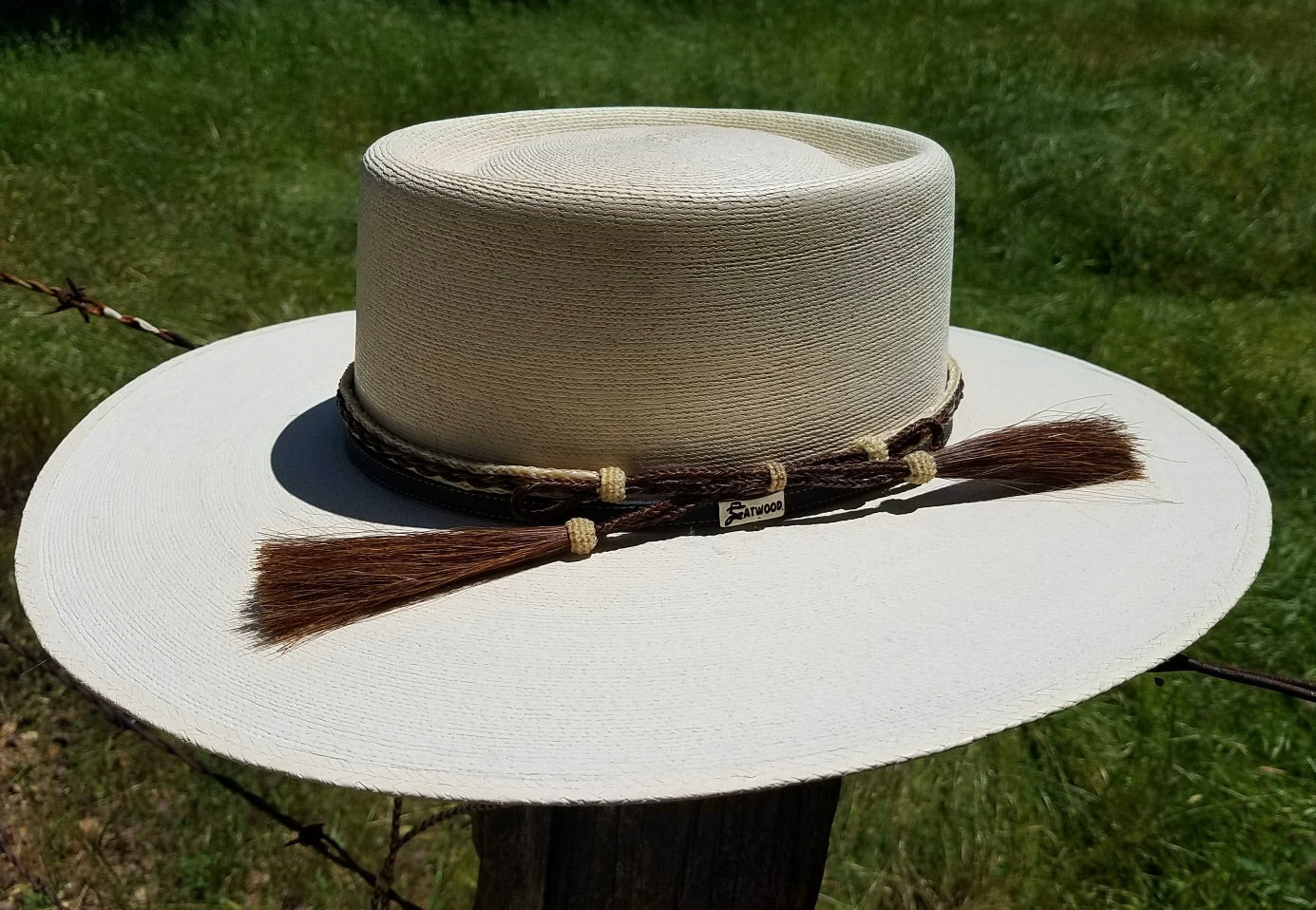 Palm Leaf Vaquero Hat – Buckaroo Leather Products