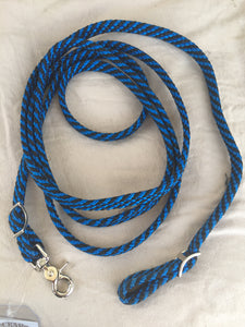 Nylon flat braided loop Rein